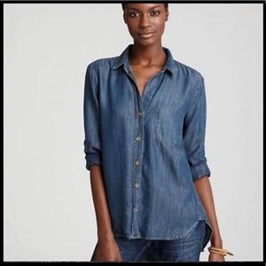 Bella Dahl Chambray Denim Shirt